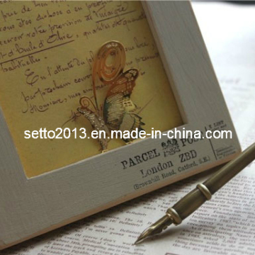 Manufacturing Embossed Metal Bookmark/Book Clips/Tassels Bookmark