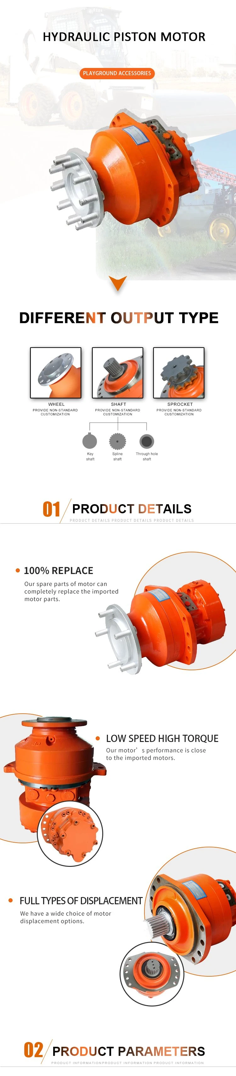 Poclain Ms Series Mse11-2-115-R11-2A70 Low Speed High Torque Drive Radial Piston Hydraulic Motor Hydrobase with Price