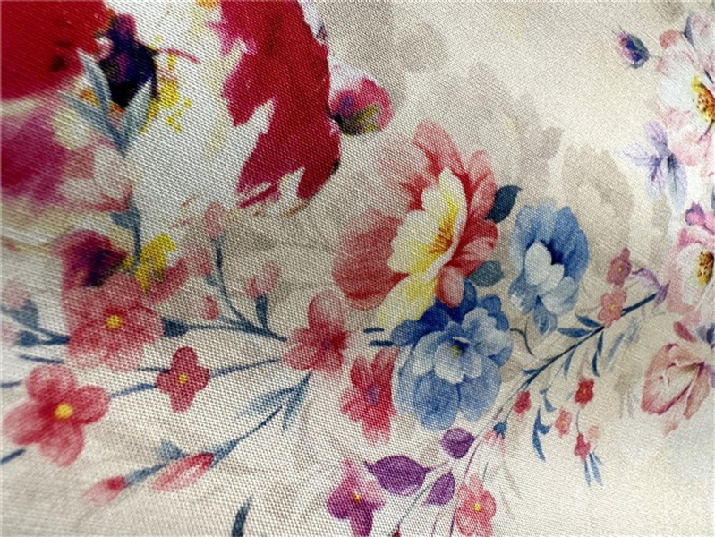 Rayon Digital Print Fabric 