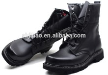 Cheap Men Military Boot Black Leather Army Boot