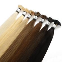 natural flat tip hair extension remy virgin u tip hair extension double drawn straight i tip human hair extensions wholesale