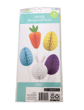 5PCS Easter Honeydpmb Decor