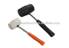 rubber hammer with steel handle