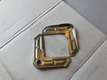 Popular sale zinc plating Q235B steel duct corners