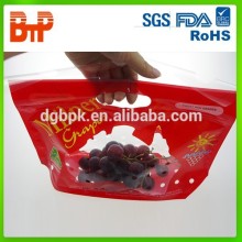 plastic grape bag for grape packaging
