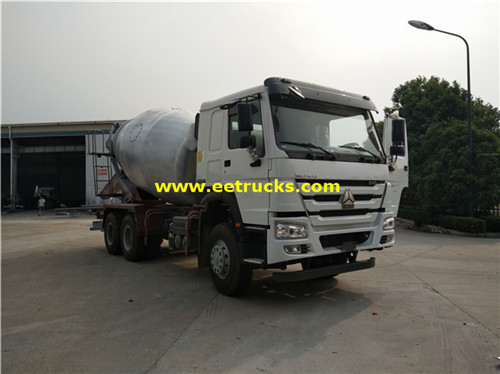 Sinotruk 12 CBM миксертҳои транзити бетонӣ