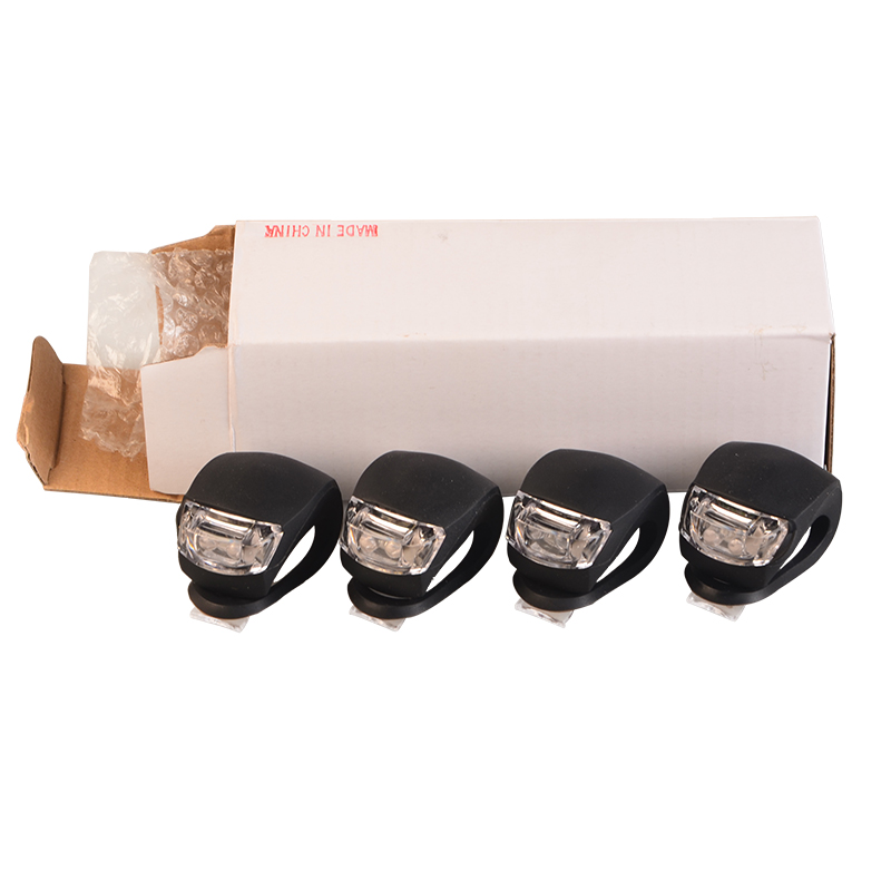 Safety Night Cycling Light Silicone Rubber LED Mini Bike Light
