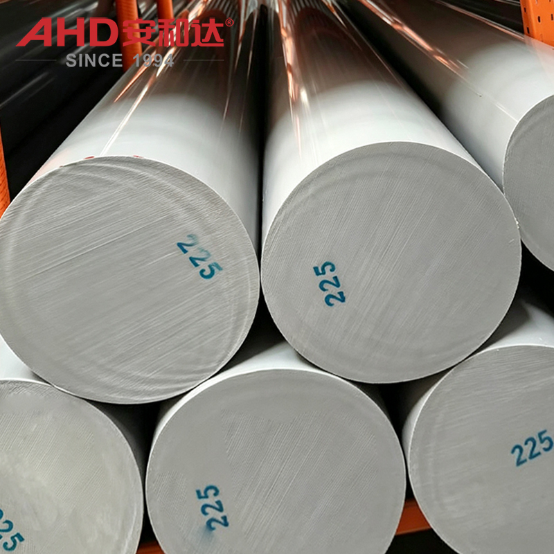 haste sólida de CPVC com alta temperatura e resistência a ácidos. solid CPVC rod with high temperature & acid resistance.