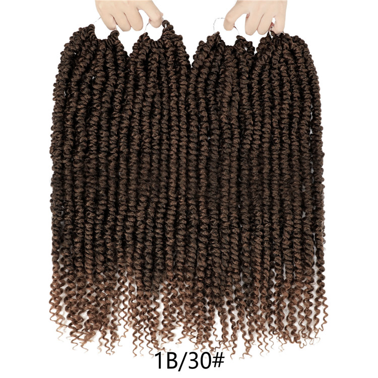 New Style Pre Loop Passion Twist Crochet Braids Hair Extension Braiding Hair 18inch