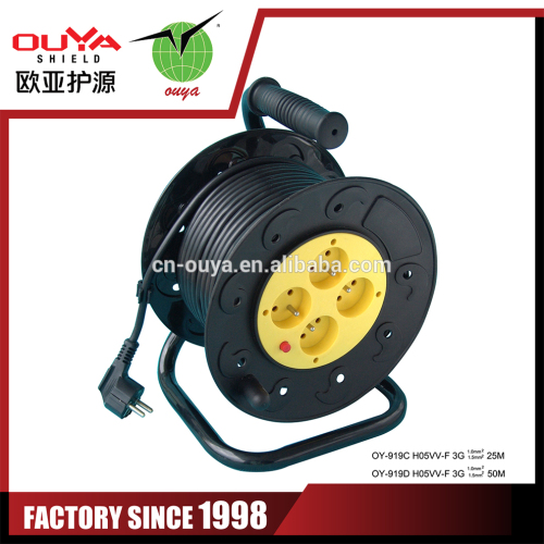 French type industrial with socket cable reel