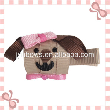 2014 Childrens Hair Bows Grosgrain Ribbon Hair Clip