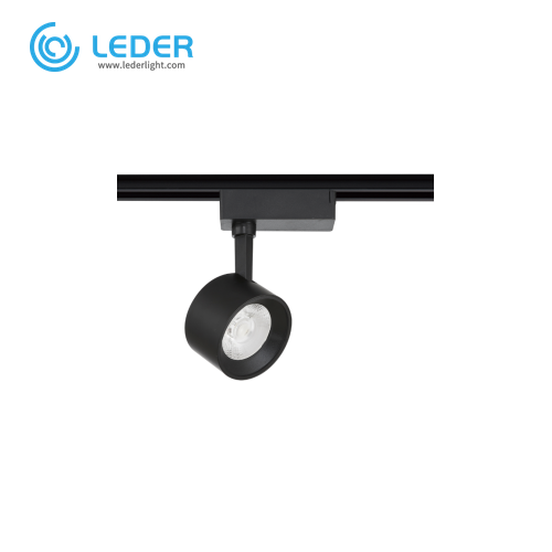 LEDER Black Dimmable Bright 12W LED Track Light