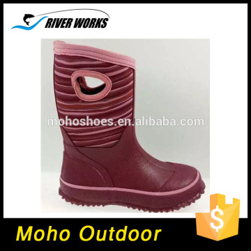 Waterproof Ladies Garden Boots rain boots,Neoprene Rubber Boots