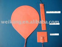 Drum heater- different shape Silicon rubber heater