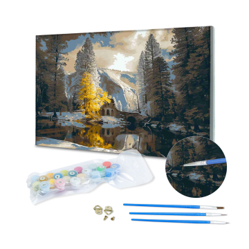 Factory Direct Landscape Nature Scenery Paint by Numbers Wall Hanging
