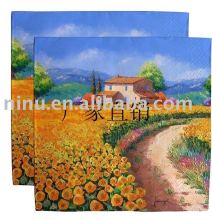 YLNL2059Printing paper napkin,luncheon napkins