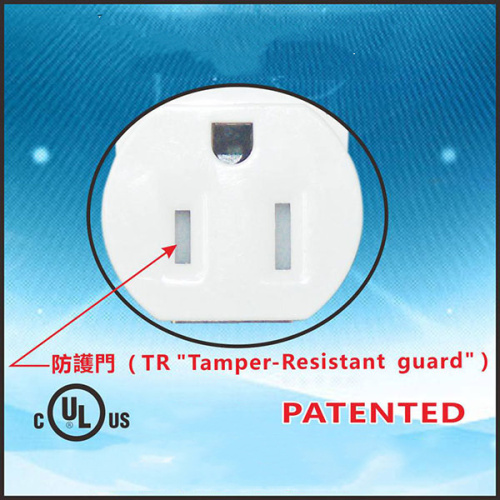 15A 125V Manipulationsresistente Duplex-Behälter