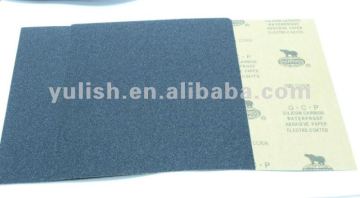 Silicon carbide wet and dry abrasive paper