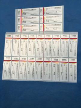 Medical instruction label sales