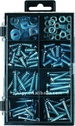 130pc wood screw,self-tapping screw,machine screw,nuts & washer kit