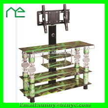 tempered glass led tv stand tv table living room type furniture
