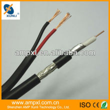 RG59 CCTV siamese cable,rg59 with power cable security cable,rg59 integrated cable