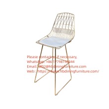 Wire bar chair