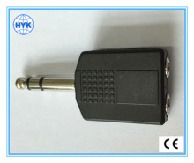 High quality Audio & Video plug to 2jacks