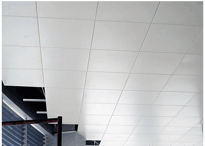 sound absorbing/sound proof material false hole washable ceiling tiles section