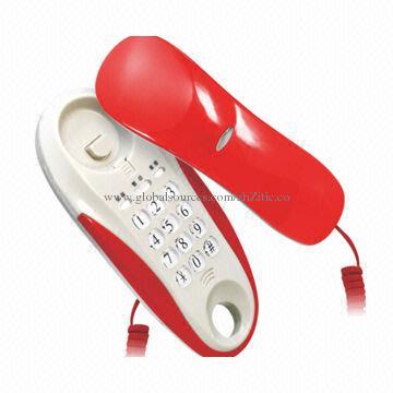 Basic corded telephones with flashing lights