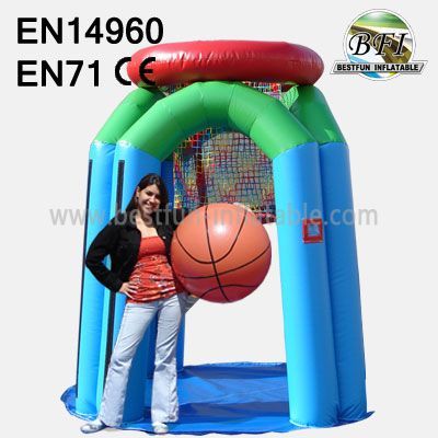 Inflatable Basketball Hitting Hoop 