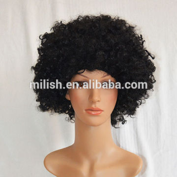 MPW-0304 Cheap Party Synthetic big Black Afro Wigs, big afro wigs