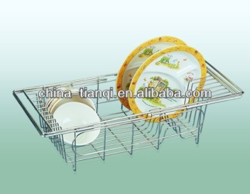 TC104 adjustable dish rack