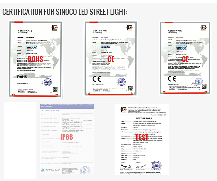 SINOCO High Bay Parts 120 Watt E40 LED Meanwell Driver DIP 180~240 lm/W Aluminum IP65 Warehouse CE/SAA/ROHS Certified Dialux
