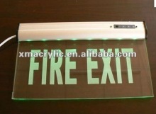 Crystal Brief Display Hanging Acrylic Signboard