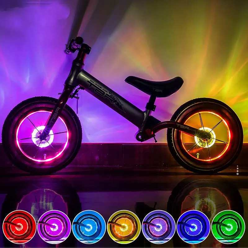 Vibrant LED Wheel Rim Lights for Enhanced Night Visibility
