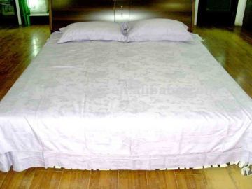 hot sell bed sheet made by bamboo cotton fabric