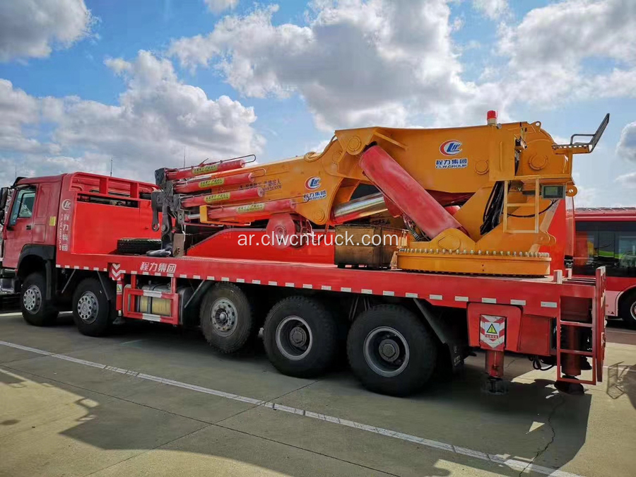 مضمونة 100 ٪ HOWO 100ton Crane Truck للبيع