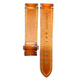 Vintage Gradient Color Leather Watch Strap With Buckle