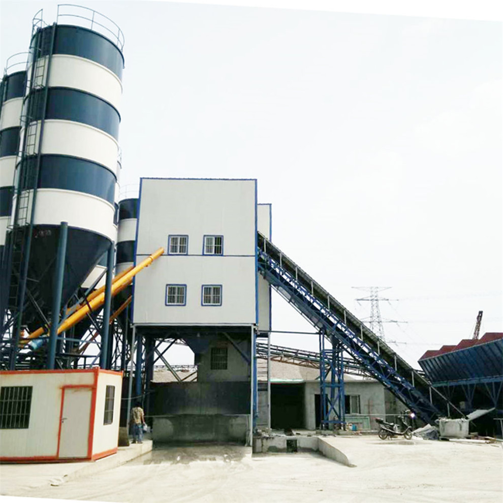 Mini concrete batch plant 60m3/h for sale