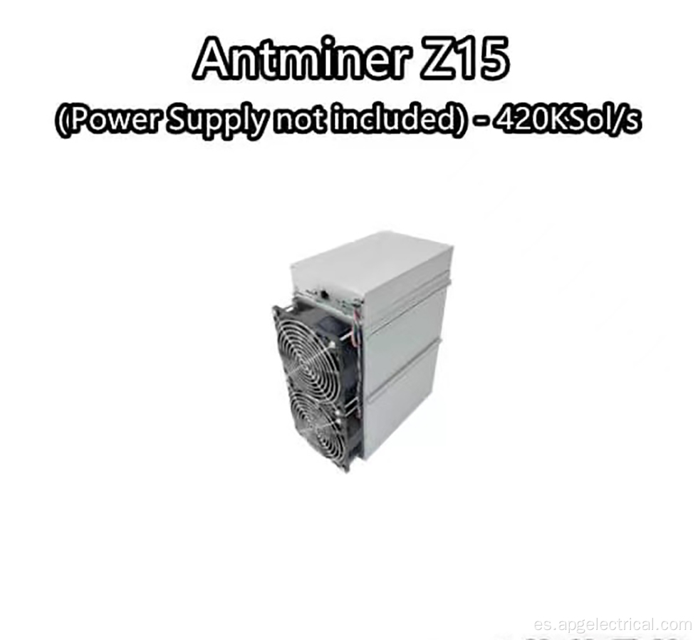 Z15 Miner 420k Antminer BitMinMain ZEC Minería Mina