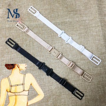 Custom Length Elastic Nylon Rubber Bra Tape Shoulder Straps for Underwear