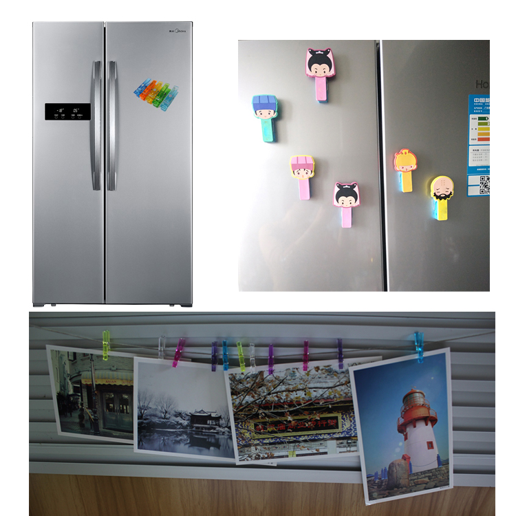 Silicone Cartoon Magnetic Fridge Clip