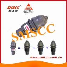 Foundation Drill Bit Conical Round Shank Bits Auger Drill Bit Tungsten Carbide Tool