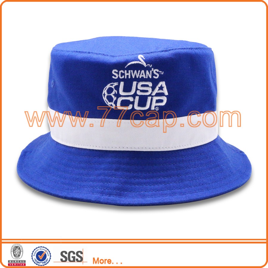 Custom Bucket Hat With Zipper Pocket