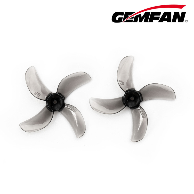 GEMFAN 1.2 Inch Drone Propeller 1209 31mm 4 Blade 4 Pairs for Mini Camera Drone