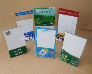 Cheap Acrylic Table Tents?