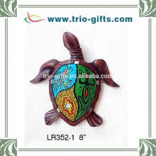 Beach style sea turtle wall plaque for home decoration