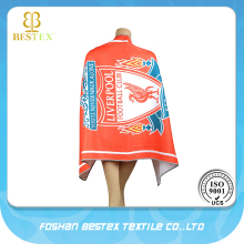 Customized large oversized 100% microfiber beach towels