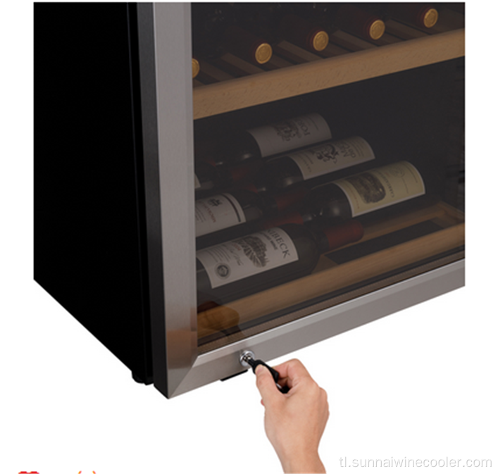 180 bote LED light strip cooling wine cabinet